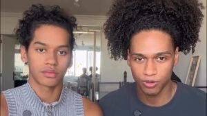 Influenciadores Beto e Murilo Lorran em vídeo esclarecendo viagem aos seguidores