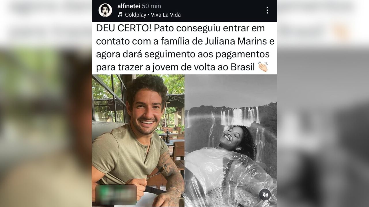 Ex-jogador Alexandre Pato se ofereceu para pagar o translado do corpo de Juliana Marins.