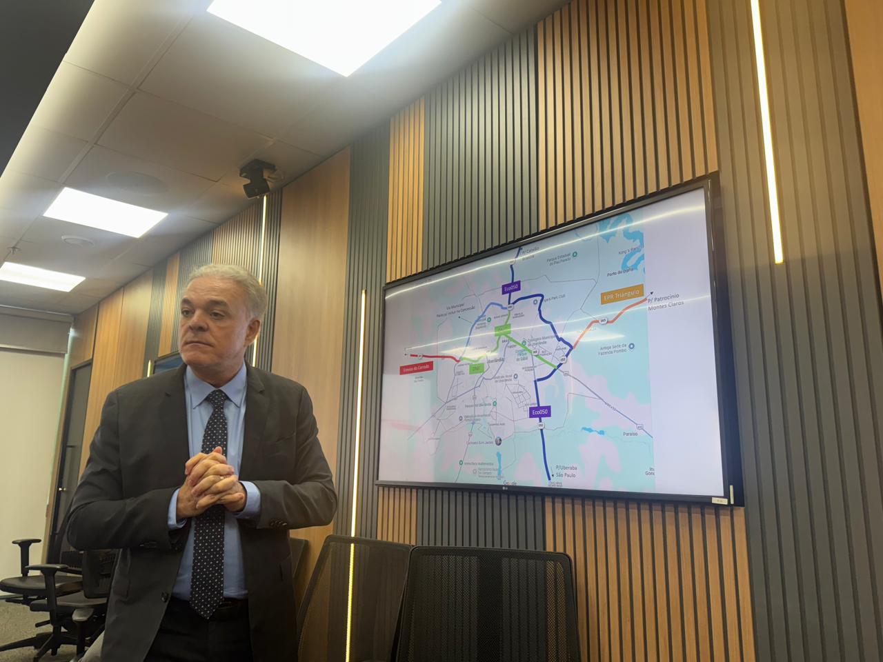 Prefeito Paulo Sérgio anuncia que Prefeitura de Uberlândia vai assumir manutenção das BRs 050 e 365
