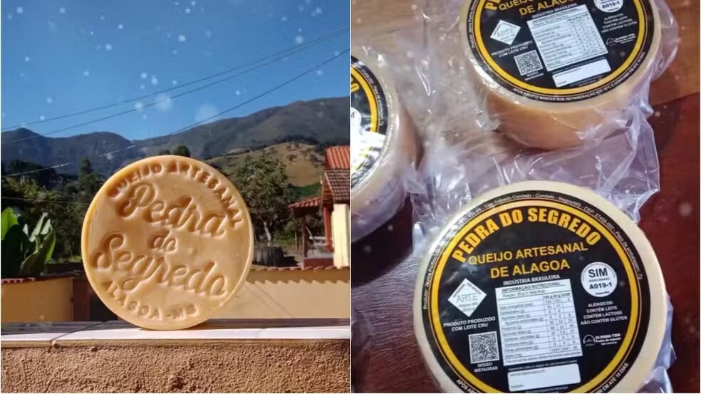 Queijo artesanal Pedra do Segredo