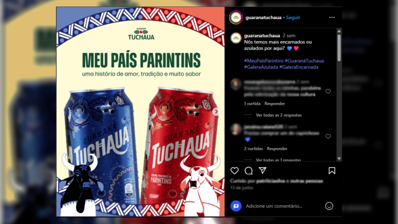 Coca-Cola azul. Latinha diferente é vendida apenas uma vez por ano em Parintins, no Amazonas.