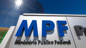 Placa do Ministério Público Federal