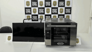 Funcionário furta forno de alto valor e é preso após esconder forno em casa, em Uberlândia