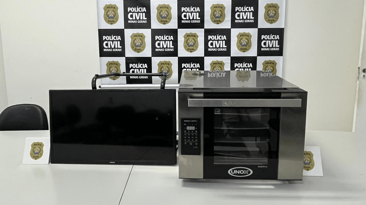 Funcionário furta forno de alto valor e é preso após esconder forno em casa, em Uberlândia
