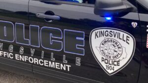 Viatura da Kingsville Police Department do Texas, envolvida no caso do bebê abandonado no lixo nos Eua
