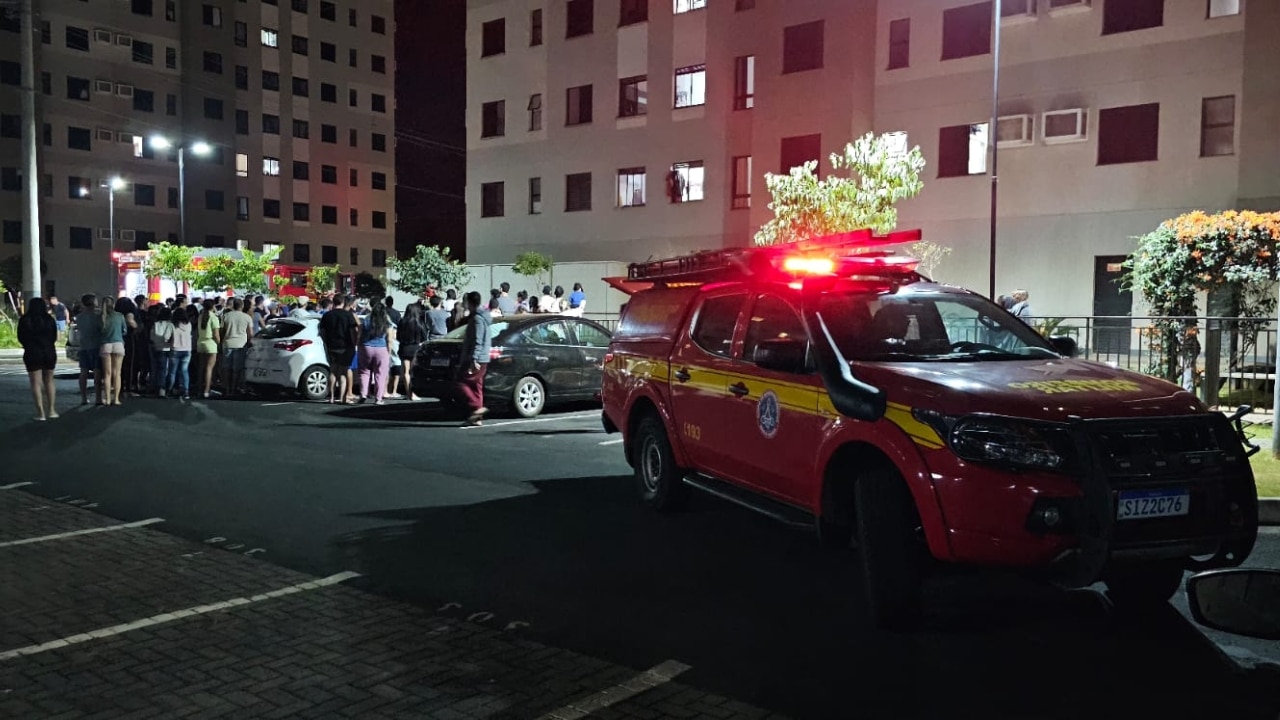 Incêndio em apartamento