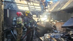 incêndio em restaurante no Centro de Uberlândia