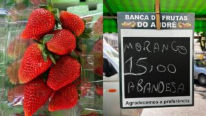 Aumento no preço do morango em Uberlândia preocupa consumidores