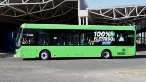 ônibus elétrico em Uberlândia