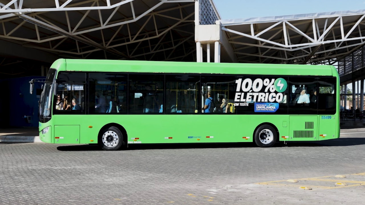 ônibus elétrico em Uberlândia ônibus elétricos em Uberlândia