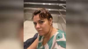 presa em elevador