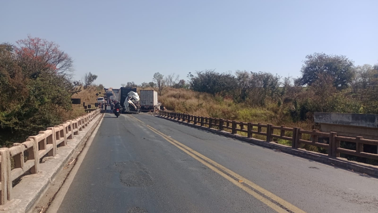 acidentes na BR-153 em Centralina e Prata