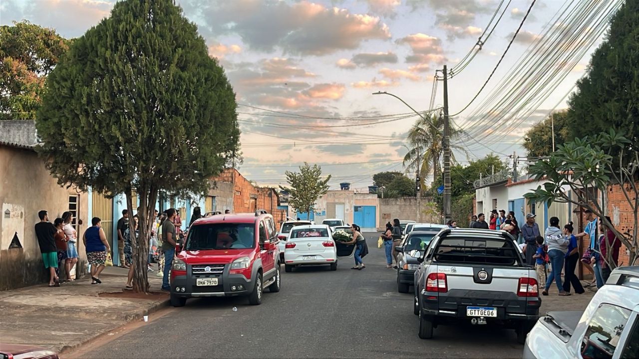 rua onde Noah Miguel foi atropelado