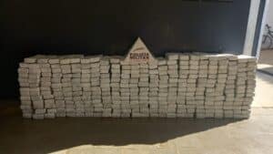 320 tabletes de maconha