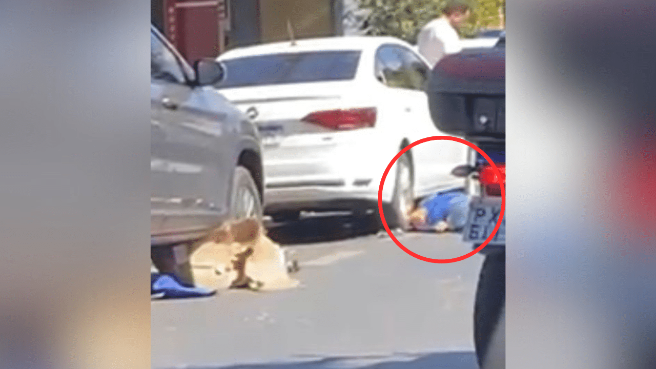 Entregador é atropelado