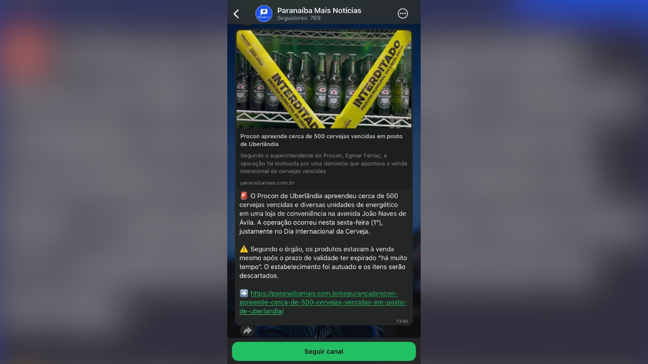 Canal do WhatsApp Canal do WhatsApp
