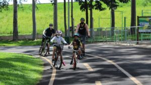 ciclismo no Parque do Sabiá