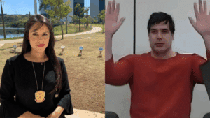 Esposa do empresário preso por matar gari