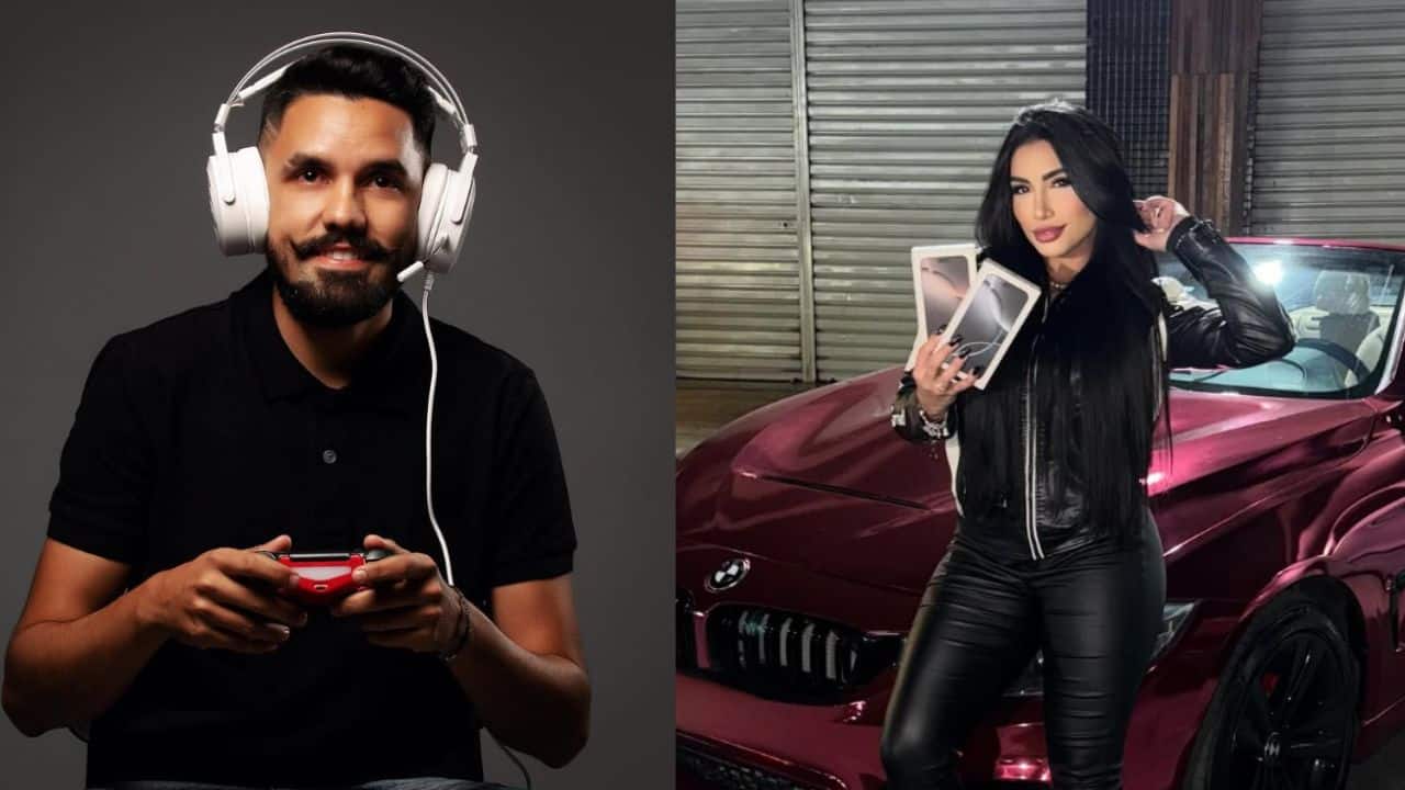 Influenciadores Mohammed MDM e Lorrany Rafael, que moram em Minas Gerais e foram alvo de operação de jogos de azar