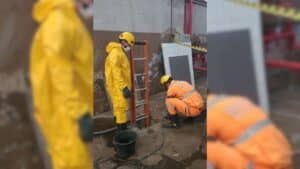 Bombeiros encontram ossada humana em fossa séptica em Uberlândia