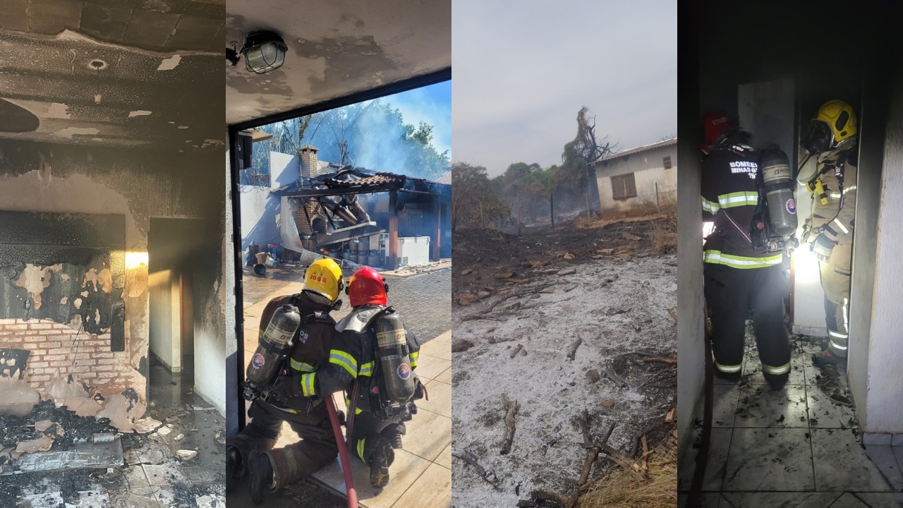 Incêndios em Uberlândia marcam o fds