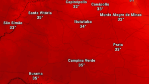 Triângulo Mineiro e Alto Paranaíba enfrentam semana de calor intenso com temperaturas acima de 30º