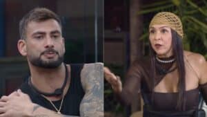 Nizam Hayek e Yoná Sousa em A Fazenda 17