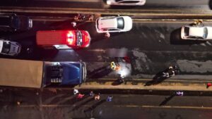 Acidente na BR-365, em Uberlândia, com morte de motociclista