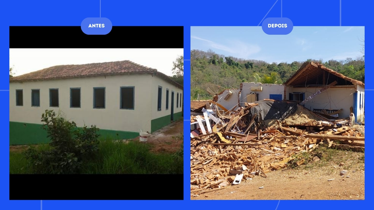 Idosa soterrada em Araguari após caminhão atingir casa pede ajuda em vaquinha para reconstrução