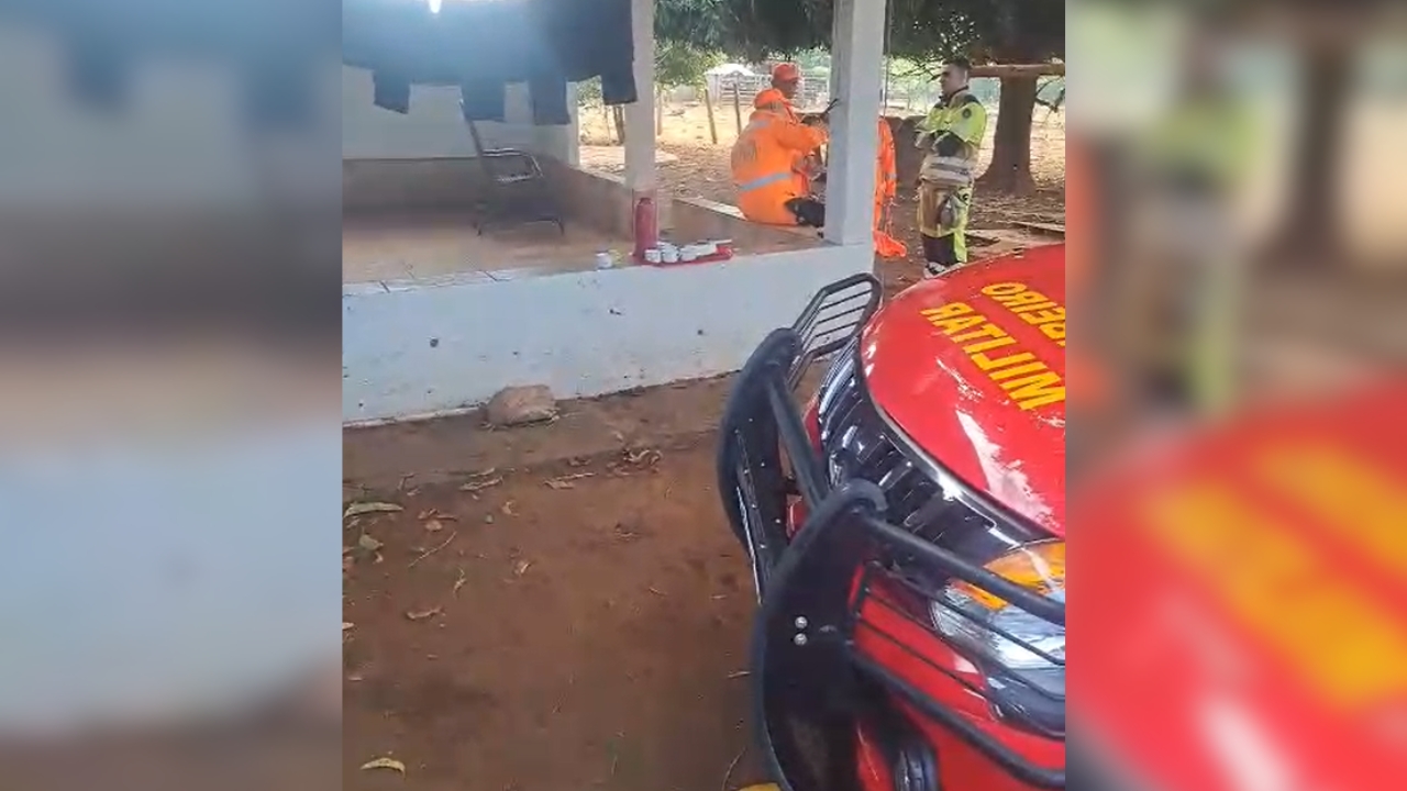 Família e Corpo de Bombeiros fazem buscas pelo DJ desaparecido, Diogo Genuino