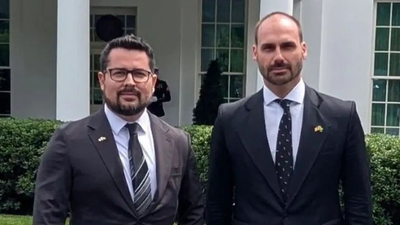 Eduardo Bolsonaro e Paulo Figueiredo