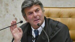 Luiz Fux é o terceiro ministro a votar em julgamento de Bolsonaro e mais sete réus - Crédito: Carlos Moura/SCO/STF