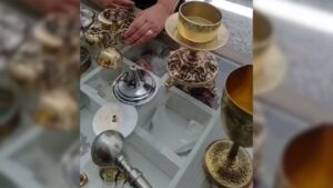 Materiais furtados de igreja em Uberlândia
