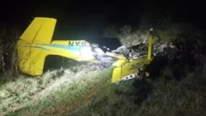 Queda de aeronave no Pantanal
