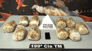 Tráfico interestadual é interrompido pelo 17º BPM na BR-365