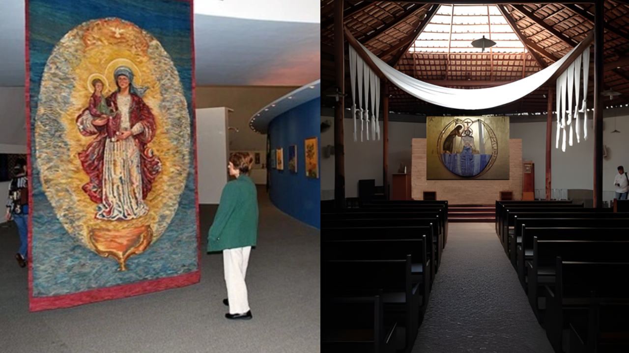 Igreja do Espírito Santo do Cerrado em Uberlândia desenvolvida por Lina Bo Bardi e Edmar José de Almeida
