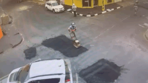 Prefeitura realiza manutenção preventiva em cruzamento antes do período chuvoso em Uberlândia