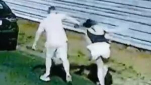 “Cena revoltante”: vídeo mostra homem agredindo e pisando no rosto da namorada em Uberlândia
