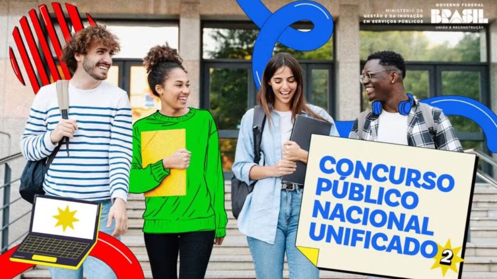 Foto de divulgação do Concurso Nacional Unificado 2025