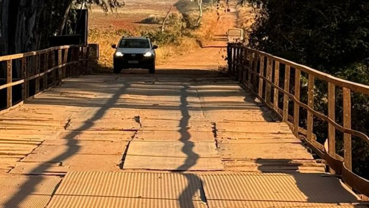 Ponte antiga sobre o Rio Paranaíba será reconstruída
