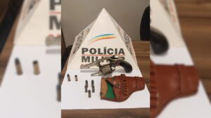 Arma utilizada no crime do idoso de 90 anos mata homem em Carmo do Paranaíba