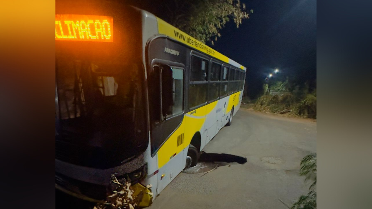 Ônibus afunda Ônibus afunda