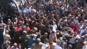 Quase 2 mil prisioneiros palestinos são libertados por Israel - Crédito: Redes Sociais/Reprodução