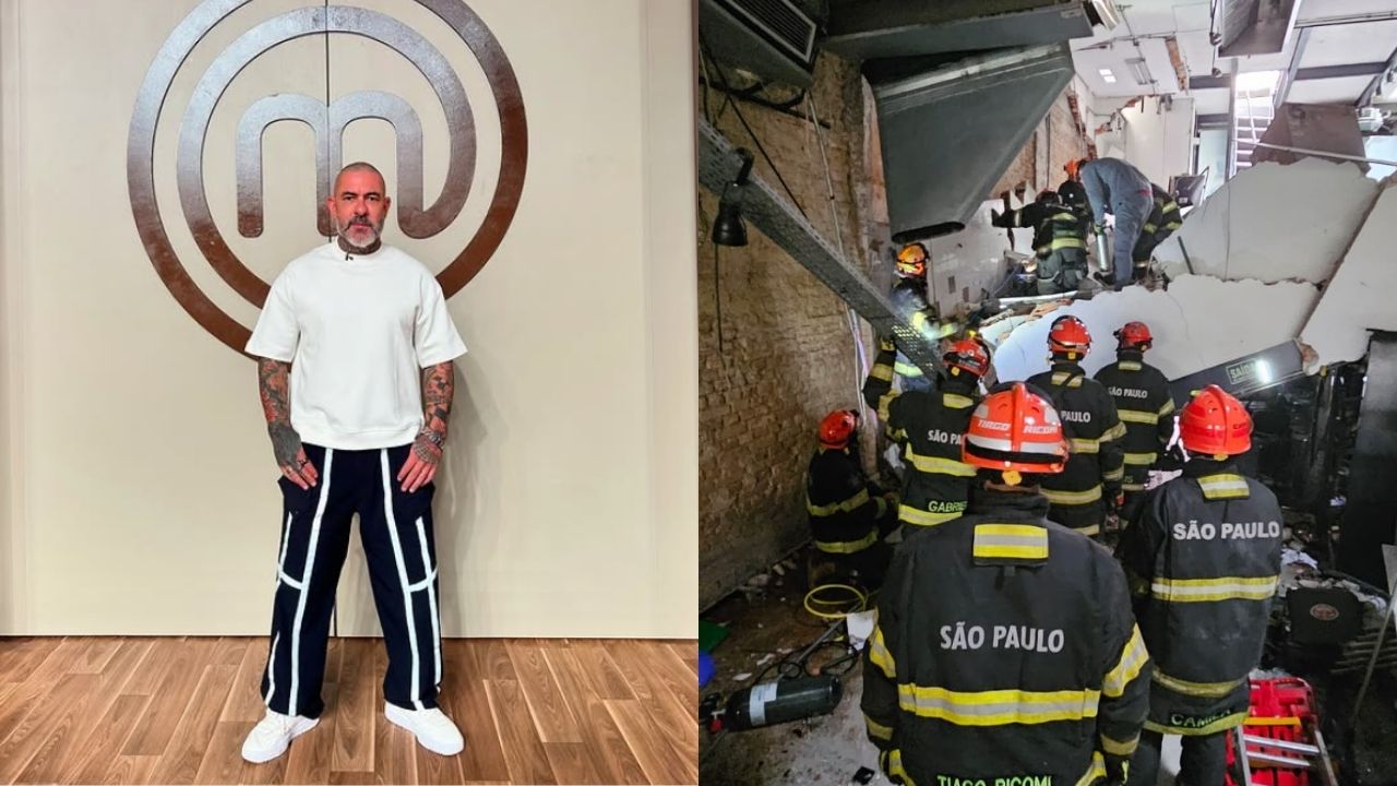 Chef Fogaça se pronuncia após desabamento de teto no Restaurante Jamile