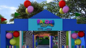 Imagem ilustrativa da fachada do Parque da Alegria em Uberlândia