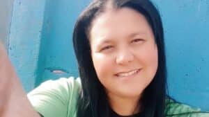 Claviana Nunes da Silva, de 37 anos, vítima da falsa couve