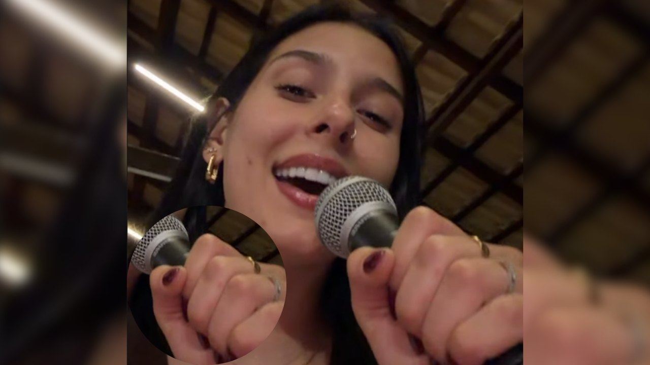 Ana Castela aparece com anel semelhante ao de Zé Felipe
