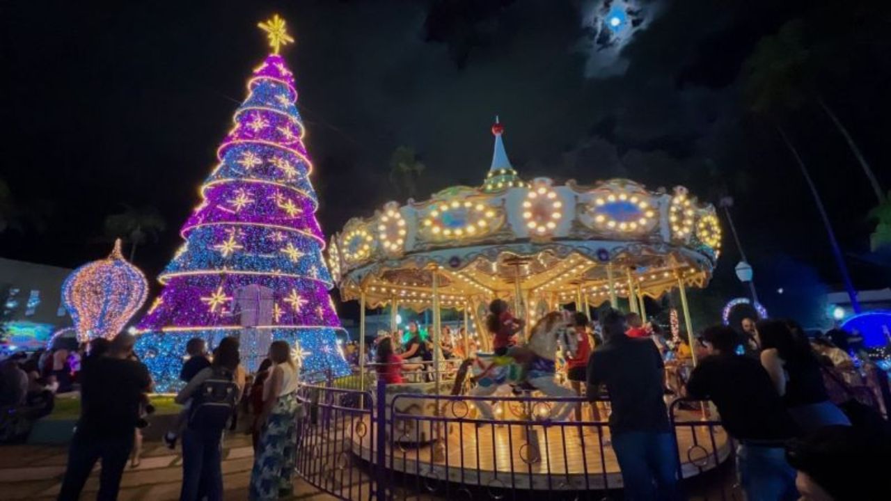 Decoração natalina em Araxá. Veja decoração natalina para visitar