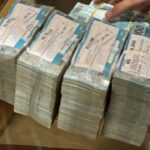 Dinheiro encontrado na casa de Sóstenes