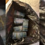 Dinheiro encontrado na casa de Sóstenes